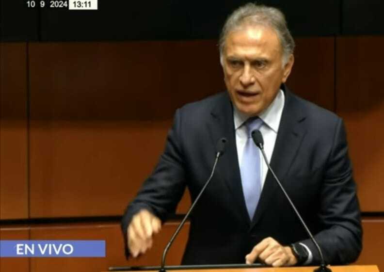 Gritos y descalificaciones al suplente de Miguel Ángel Yunes