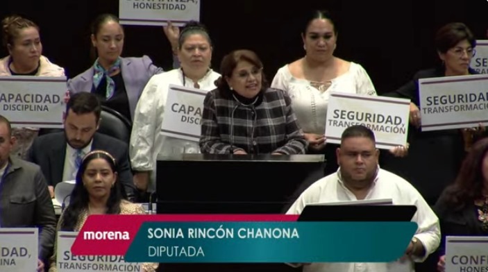 Guardia Nacional, bajo mando militar con 362 votos de diputados 