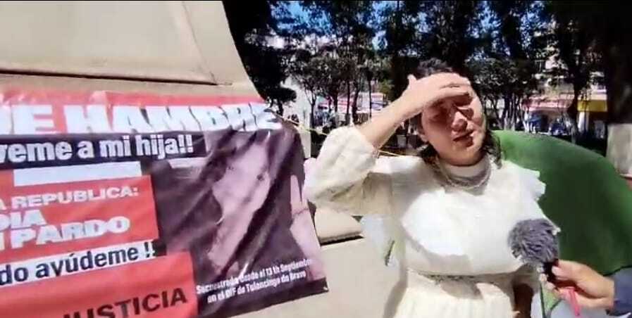 Madre hondureña continúa en huelga de hambre en reclamo de su hija