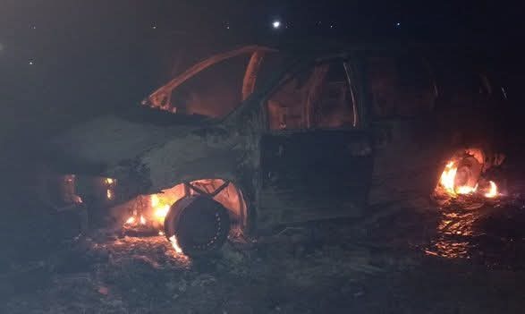 Dos cuerpos calcinados en un auto en Mineral de la Reforma, Hidalgo