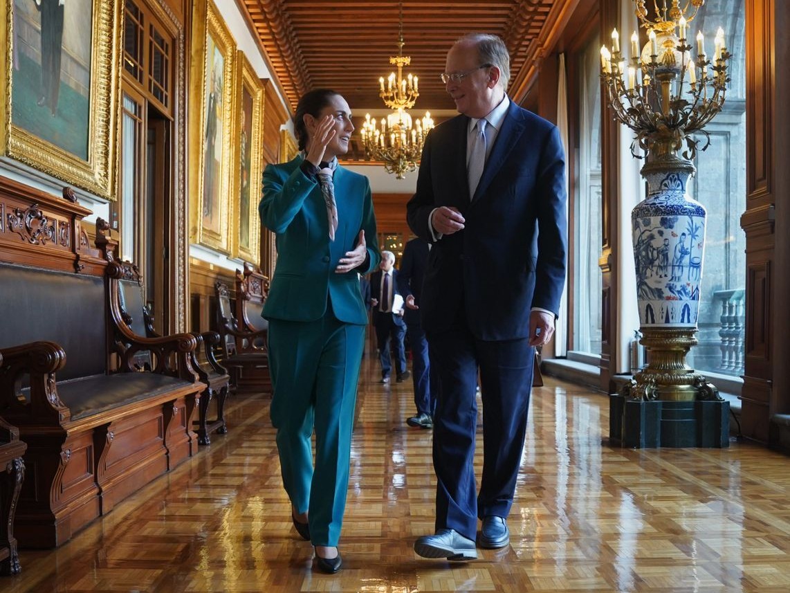BlackRock, las inversiones que busca Sheinbaum en México