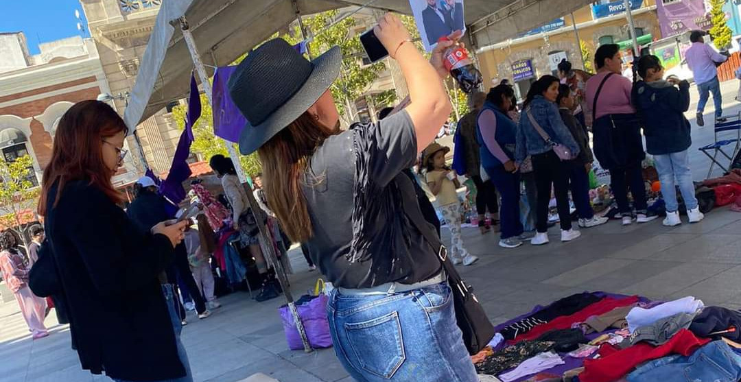 “Este 25N no estamos seguras“: activistas de la Mercadita Insurgentas