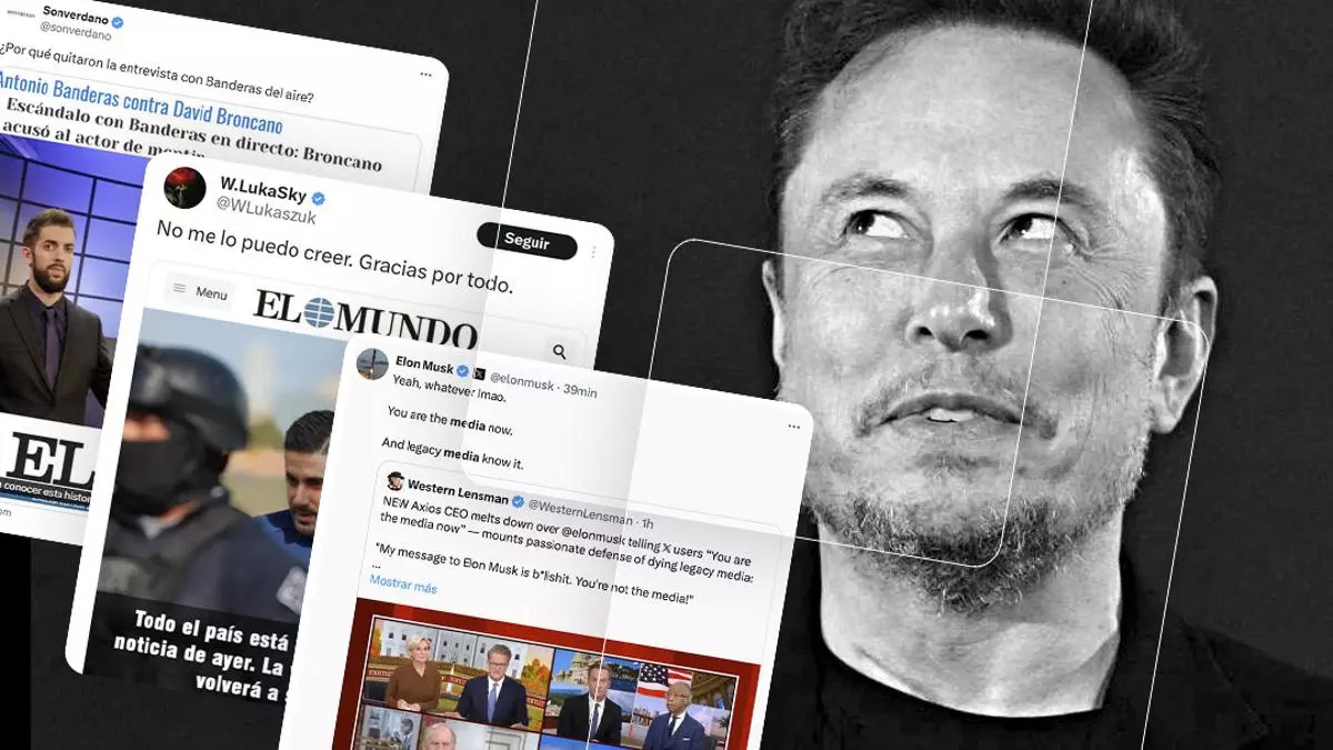Elon Musk arremete contra medios con ataques y manipulación