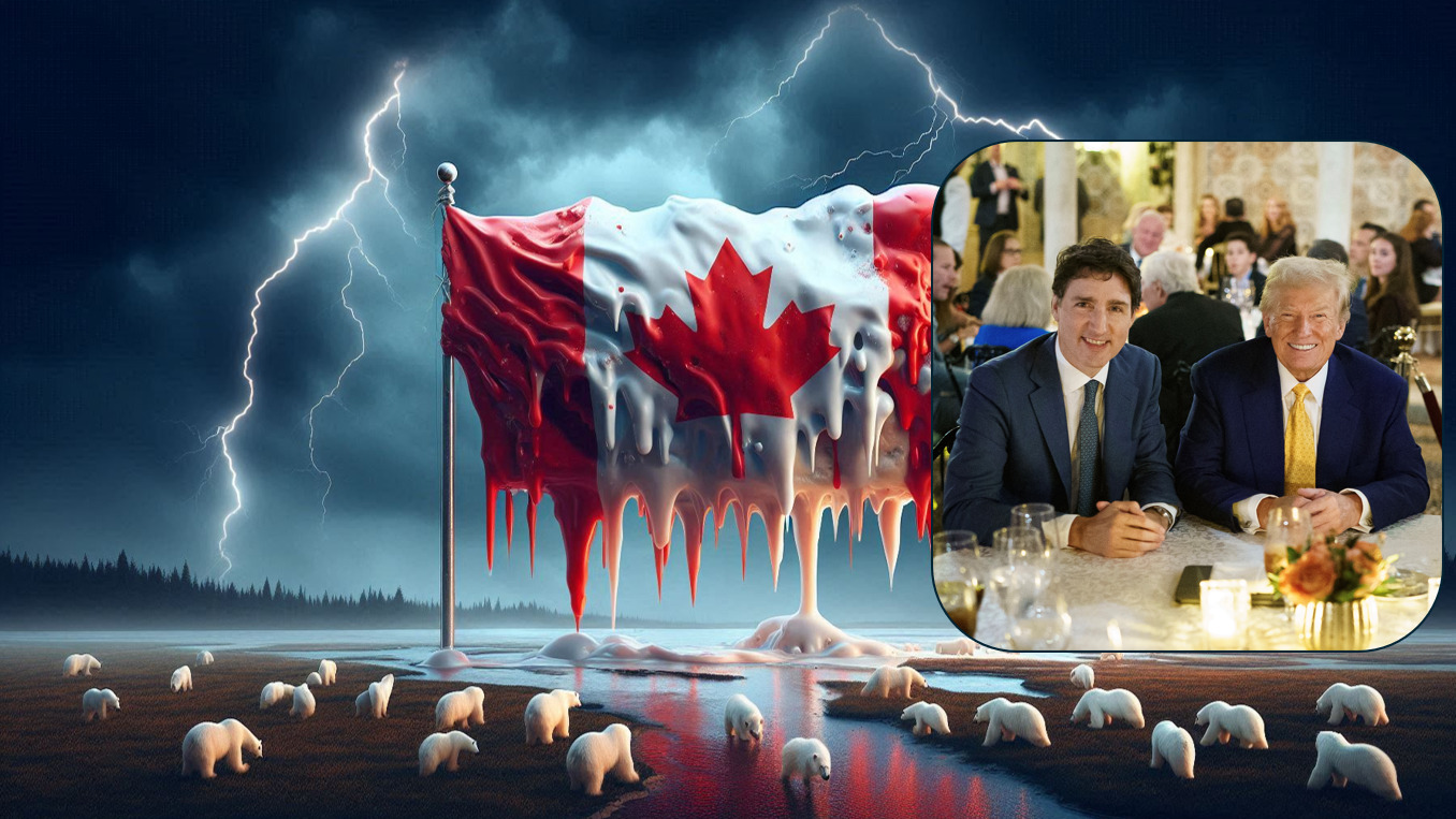 Trudeau en Mar-A-Lago, pesadilla en las redes en América del Norte