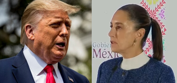 Trump y Sheinbaum dan versiones distintas sobre su llamada