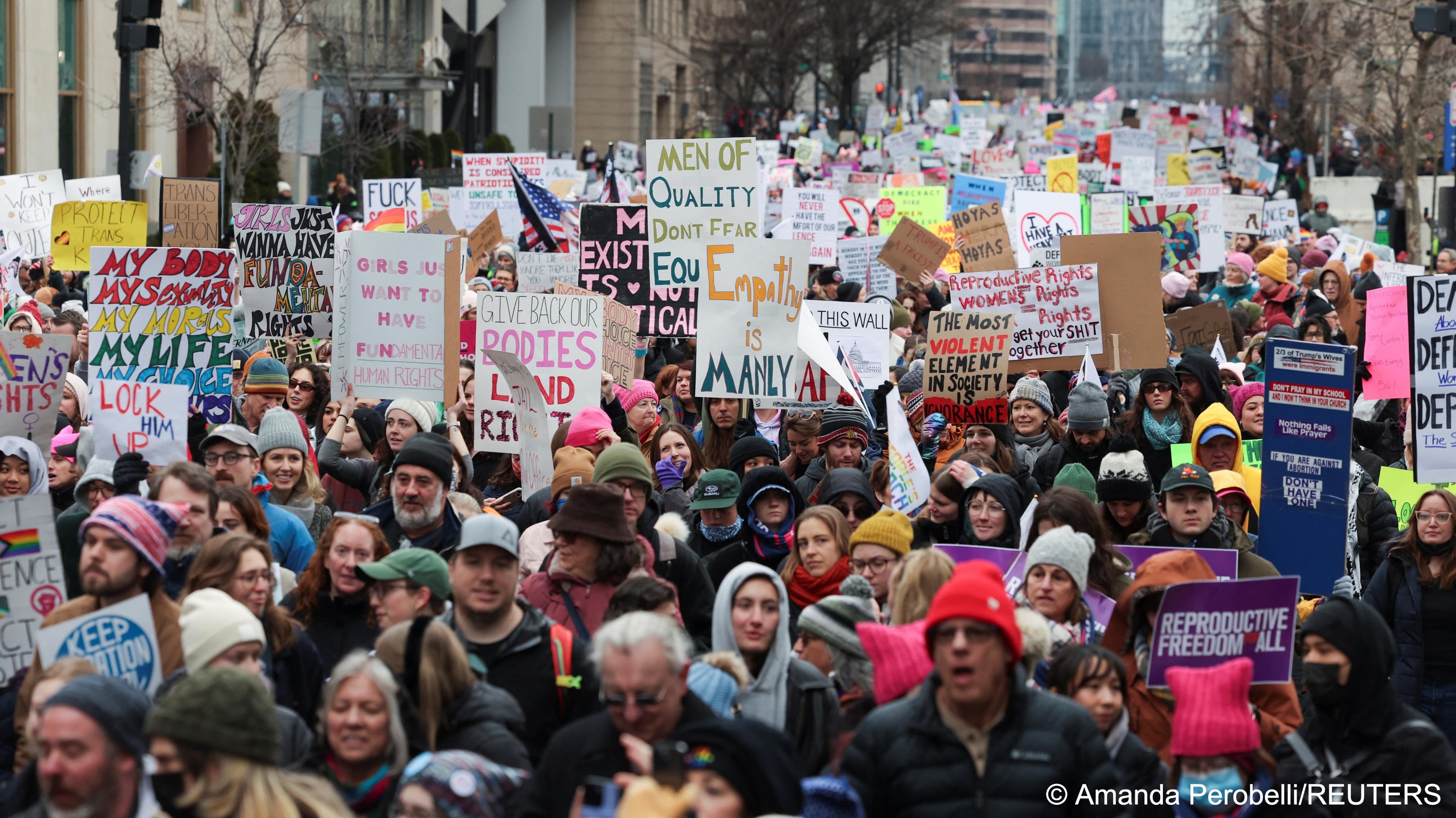 El rechazo a Trump. Foto: Amanda Perobelli / Reuters