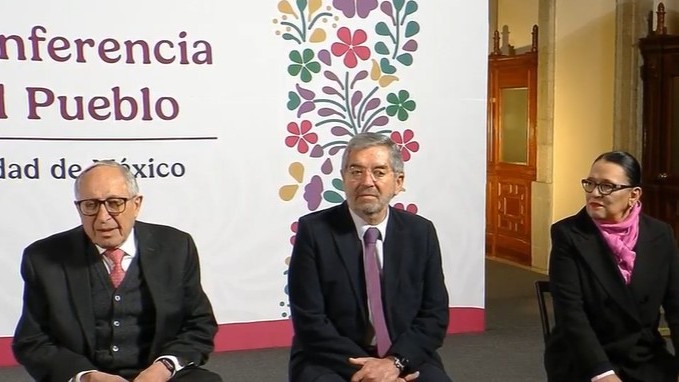 Captura de pantalla de la transmisión del 21 de enero de 2025.