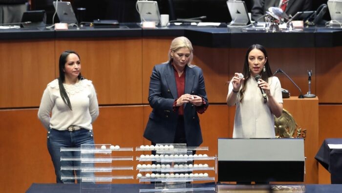 Senado confirma tómbola para elección judicial