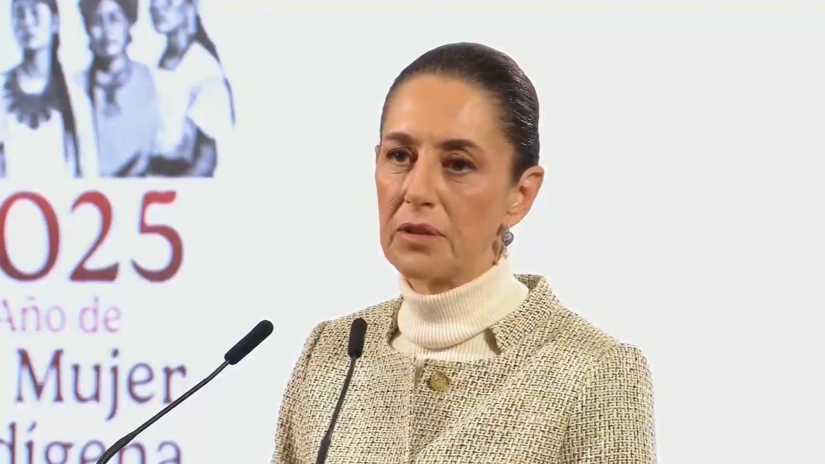 Sheinbaum, molesta responde a preguntas de corrupción y nepotismo