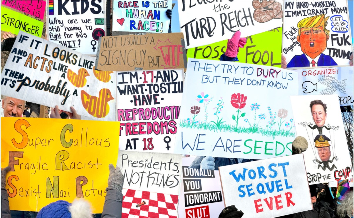 The People by the thousands in all 50 states took to the streets