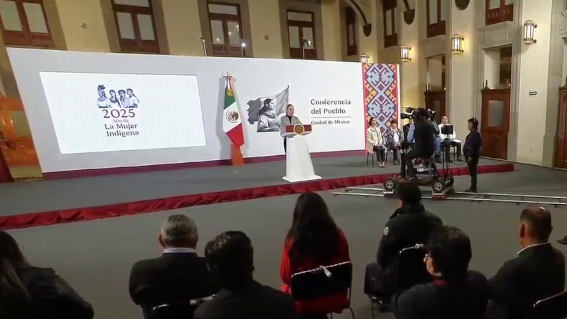 Captura de pantalla de la transmisión del 28 de febrero de 2025.