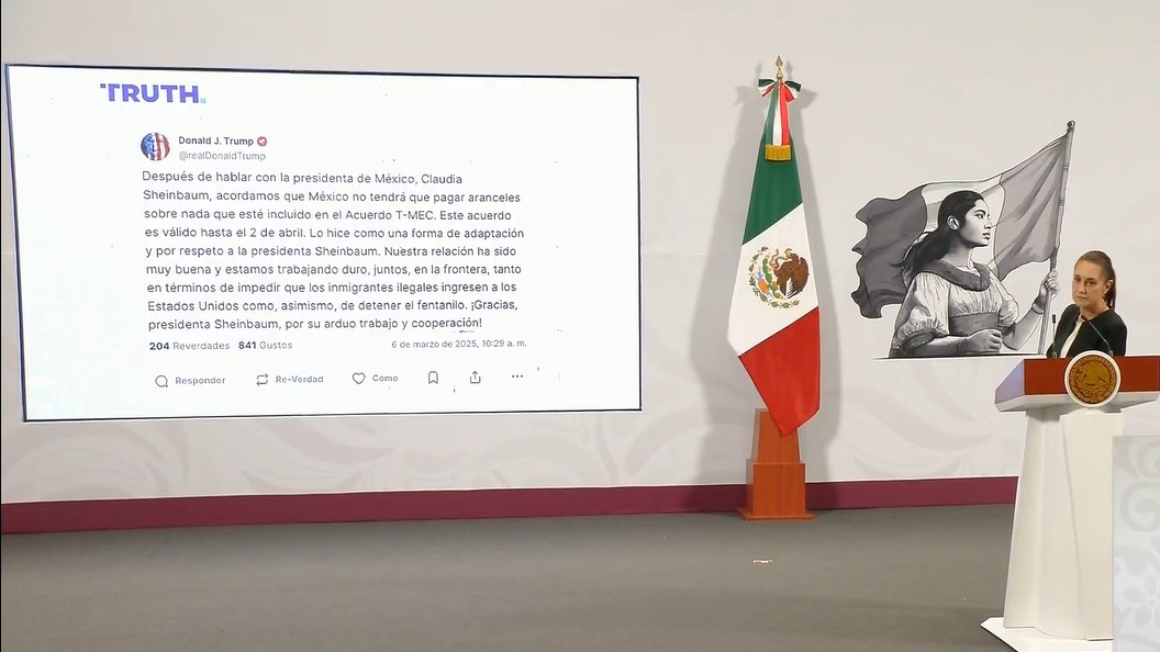 Captura de pantalla de la actividad del 6 de marzo de 2025. Captura de pantalla de la actividad del 6 de marzo de 2025.
