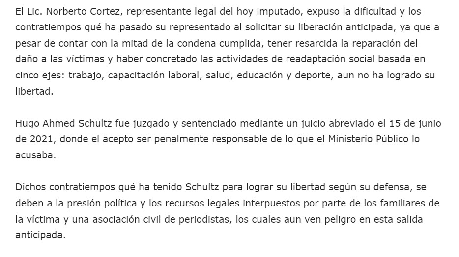 Fragmento del portal El informante News, donde tergiversa la entrevista de Los Ángeles Press, de Guadalupe Lizárraga.