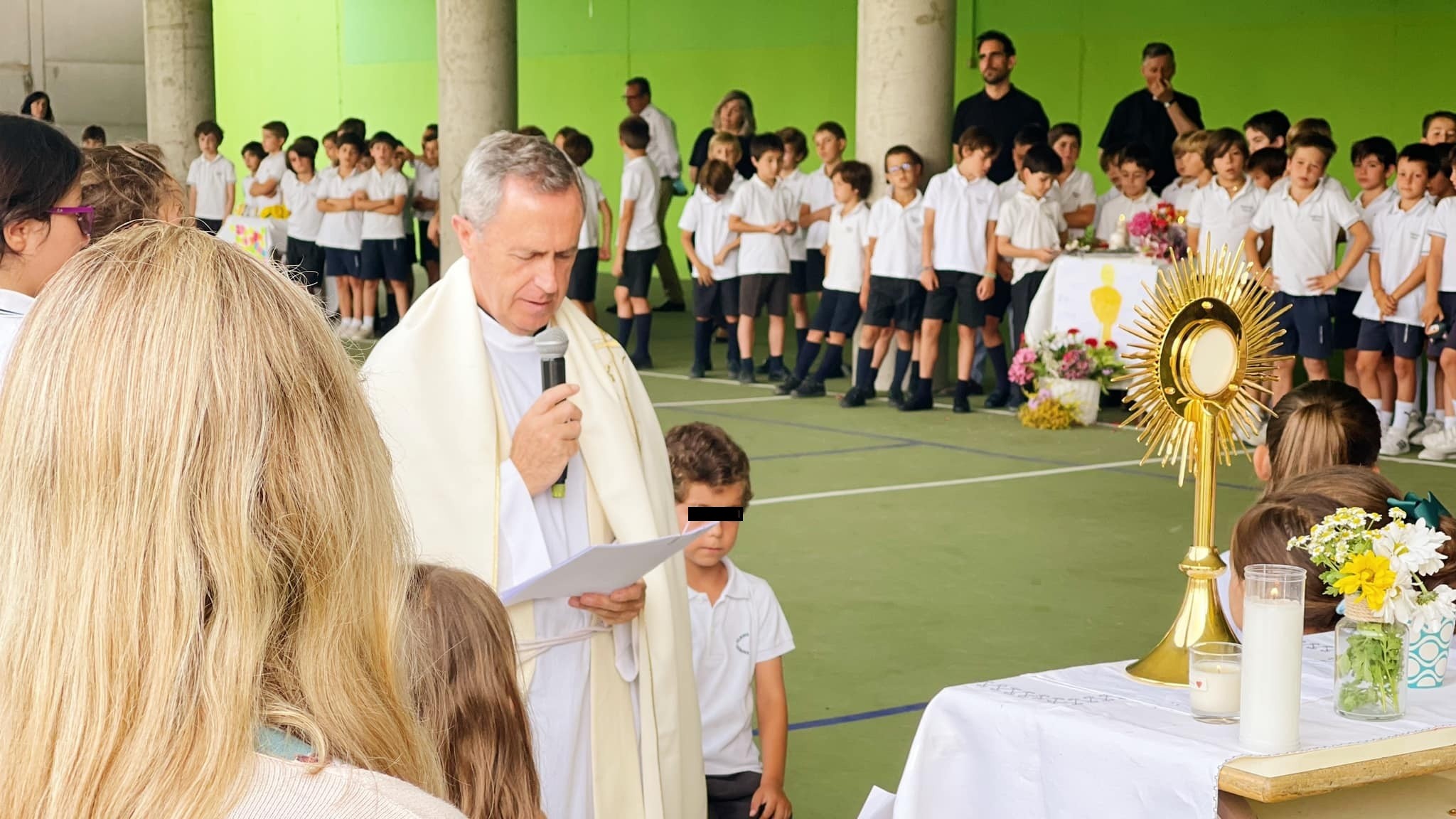 Marcelino de Andrés, LC, capellán del Highlands de Madrid, España, 2022.