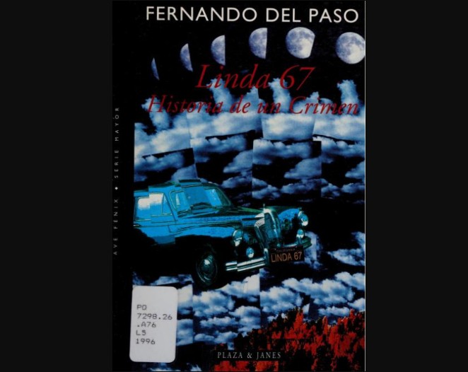 La portada de una de las ediciones en rústica de Linda 67, de Del Paso.