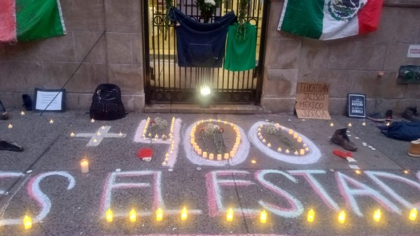 Protestas en Nueva York exigen justicia por el caso Teuchitlán
