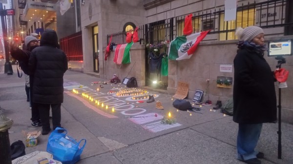 Protestas en Nueva York exigen justicia por el caso Teuchitlán