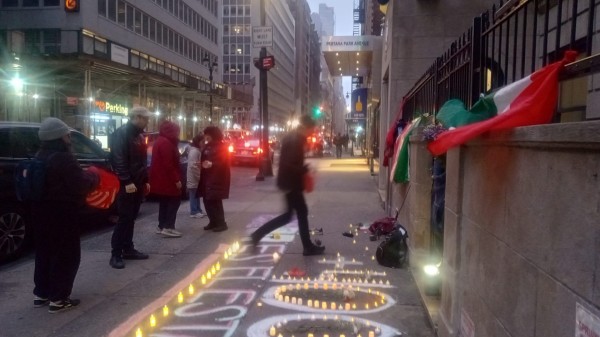 Protestas en Nueva York exigen justicia por el caso Teuchitlán
