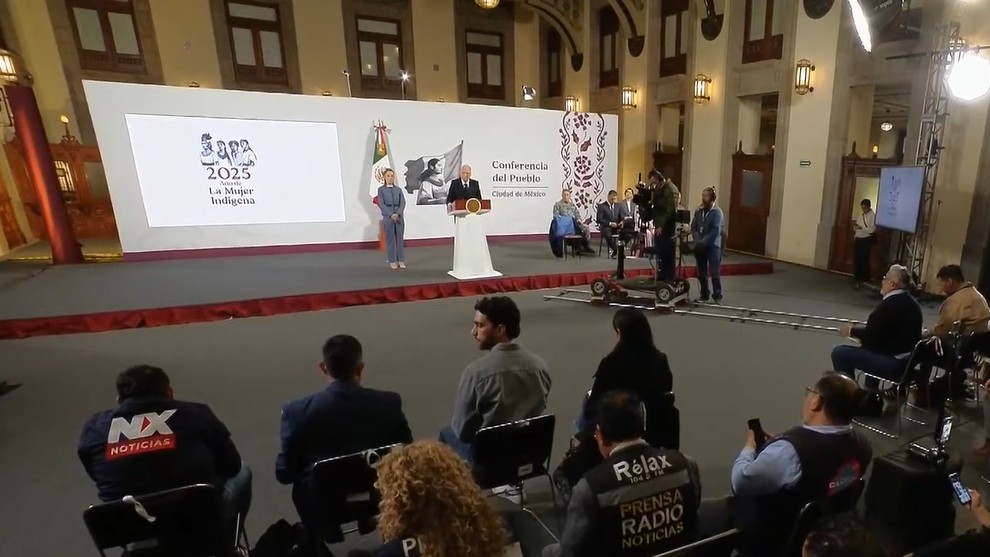 Captura de pantalla de la transmisión del 25 de marzo de 2025. Captura de pantalla de la transmisión del 25 de marzo de 2025.