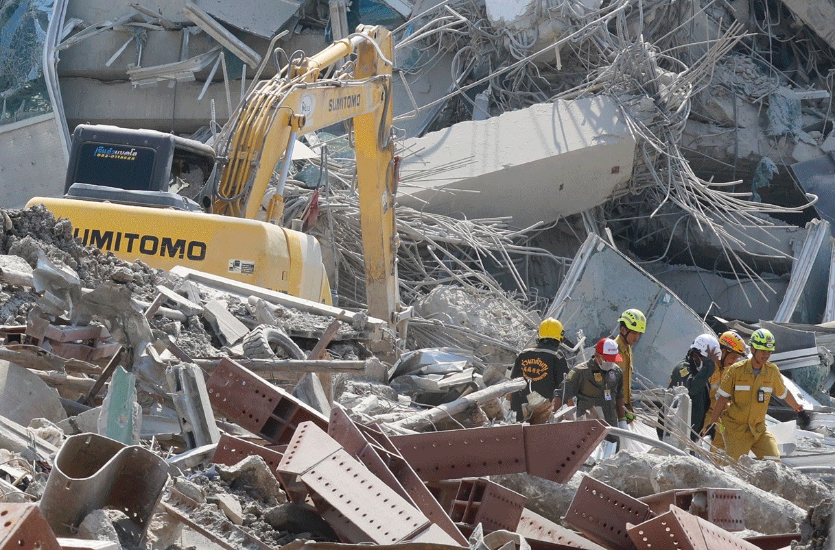 Terremoto sacude Myanmar y Tailandia y mata a más de 150 personas