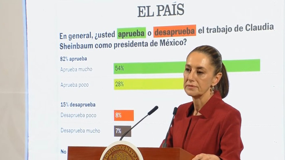 Captura de pantalla de la transmisión del 2 de abril de 2025. Captura de pantalla de la transmisión del 2 de abril de 2025.
