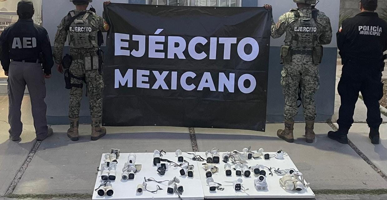 Autoridades de Chihuahua detectan cámaras del crimen organizado