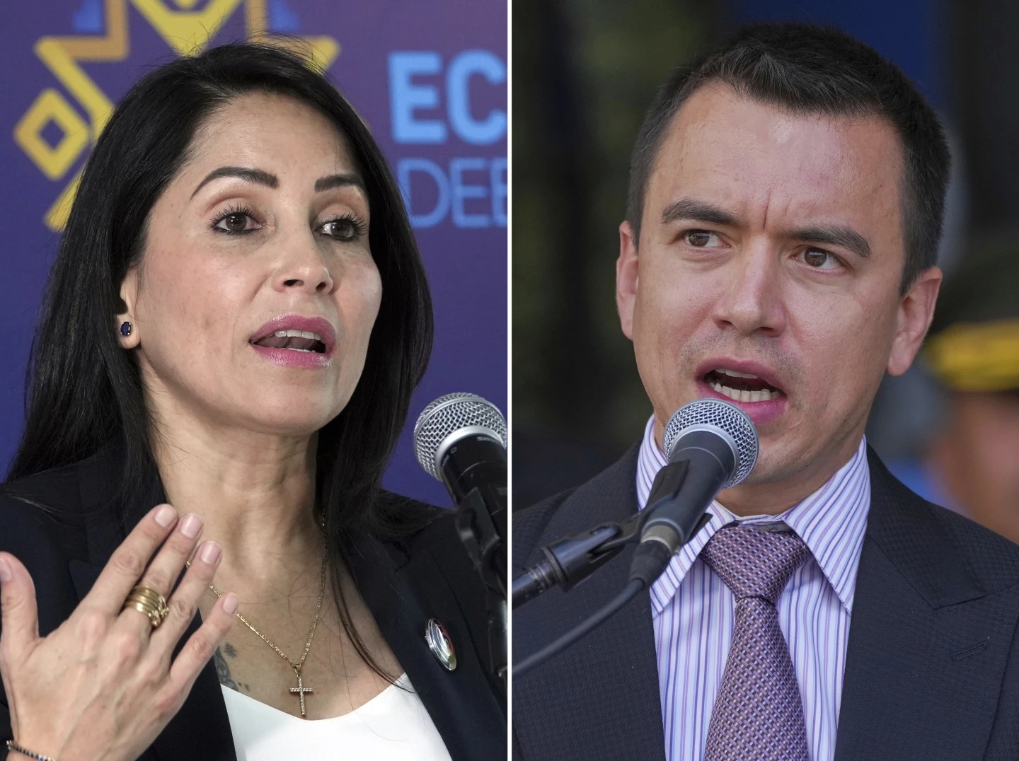 González vs. Noboa: Ecuador repite la contienda en medio de tensión