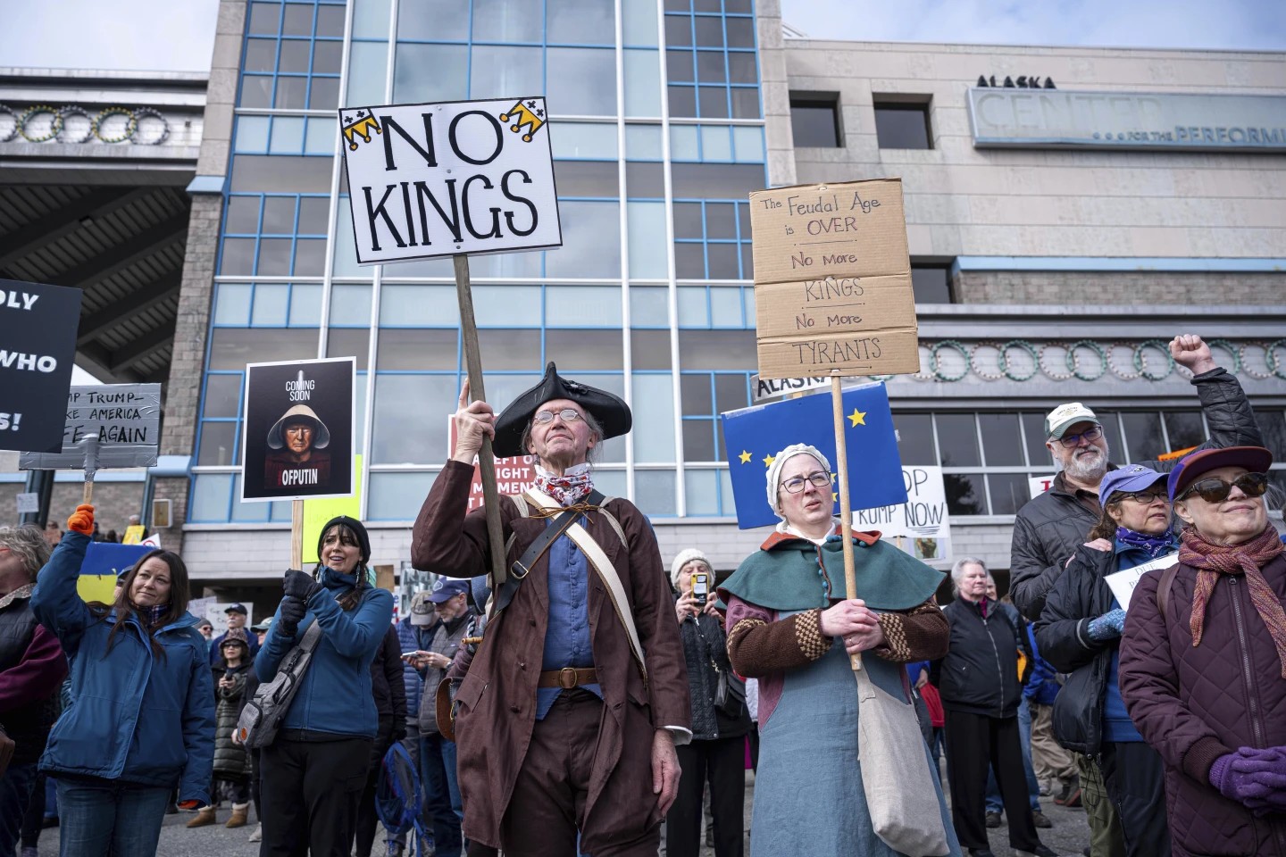 Protestas en todo Estados Unidos contra la administración Trump