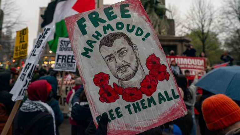Mahmoud Khalil, activista propalestino, se pierde nacimiento de su hijo