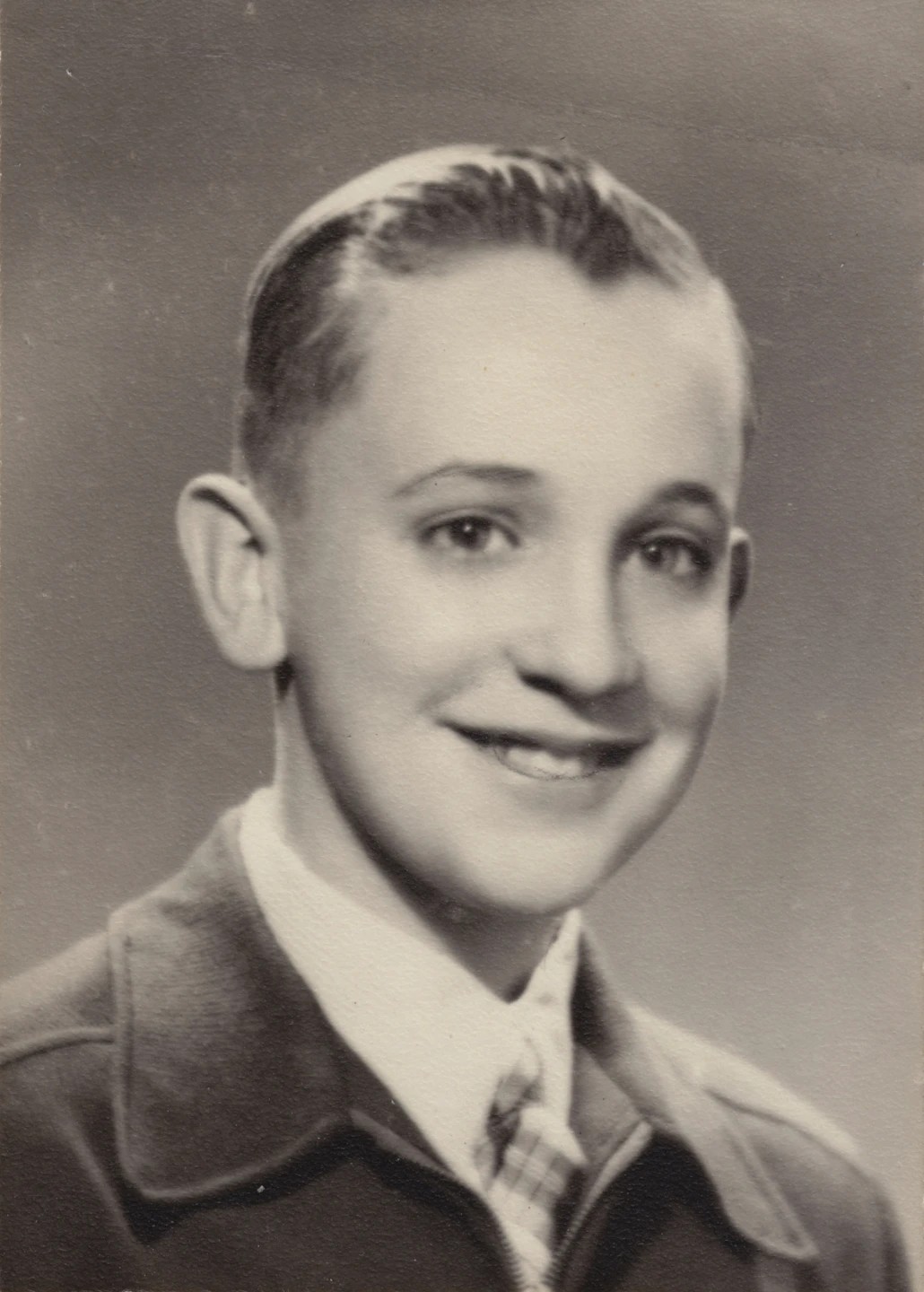 En su adolescencia en Buenos Aires. Foto: Familia Bergoglio.