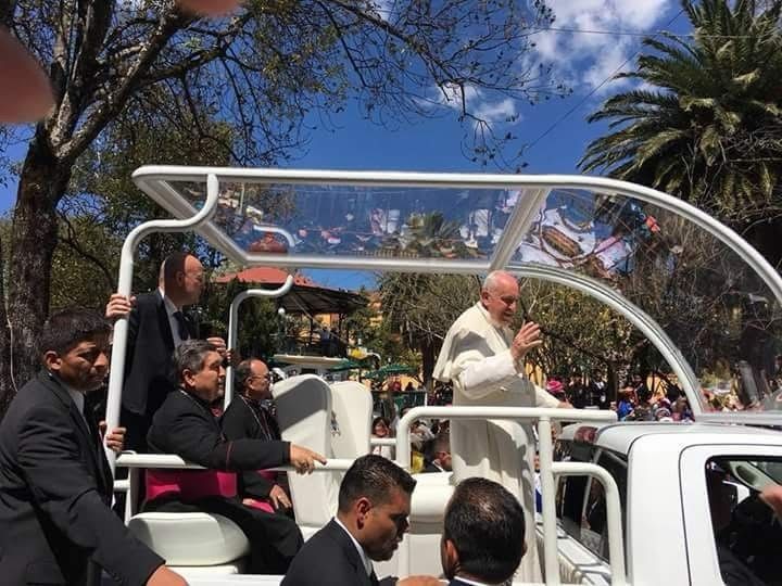 La histórica visita del papa Francisco a Chiapas