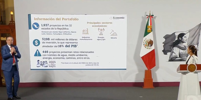 Captura de pantalla de la transmisión del 24 de abril de 2025.