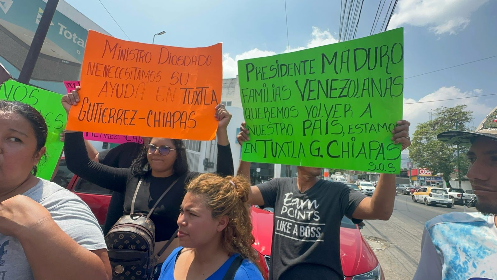 “Queremos volver a casa“: migrantes venezolanos en Chiapas