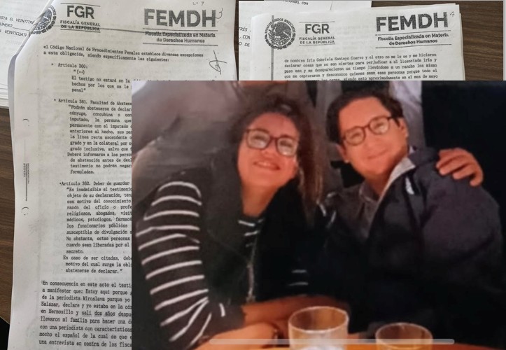 Édgar Salazar desmiente a agentes de la FEADLE en caso Miroslava
