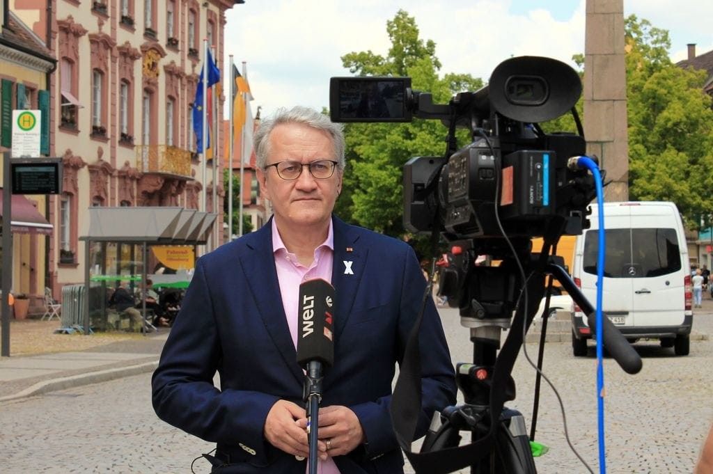 Matthias Katsch, spokesperson for Eickeger Tisch, a German survivors' association, 2021. From his social media. Matthias Katsch, spokesperson for Eickeger Tisch, a German survivors' association, 2021. From his social media.