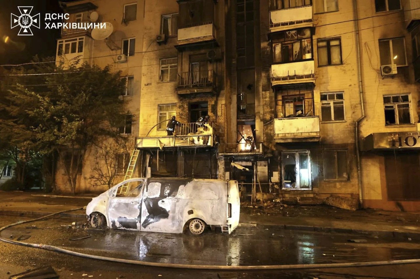 Ataque de Rusia a la ciudad de Ucrania, Járkiv, deja 47 heridos
