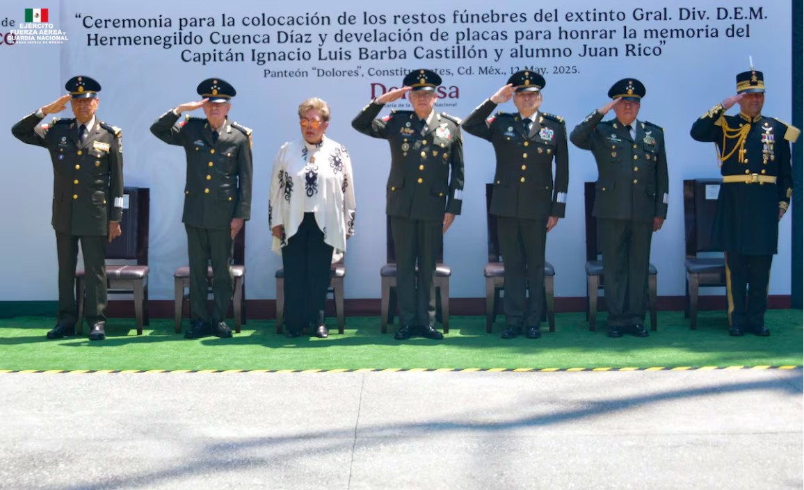 Homenaje a Cuenca Díaz, un general siniestro de la 'guerra sucia'