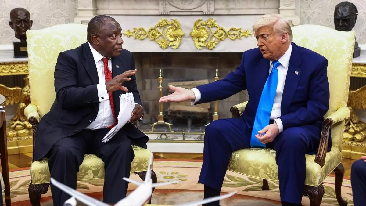 El ‘genocidio blanco‘ del que habla Trump no existe: presidente de Sudáfrica