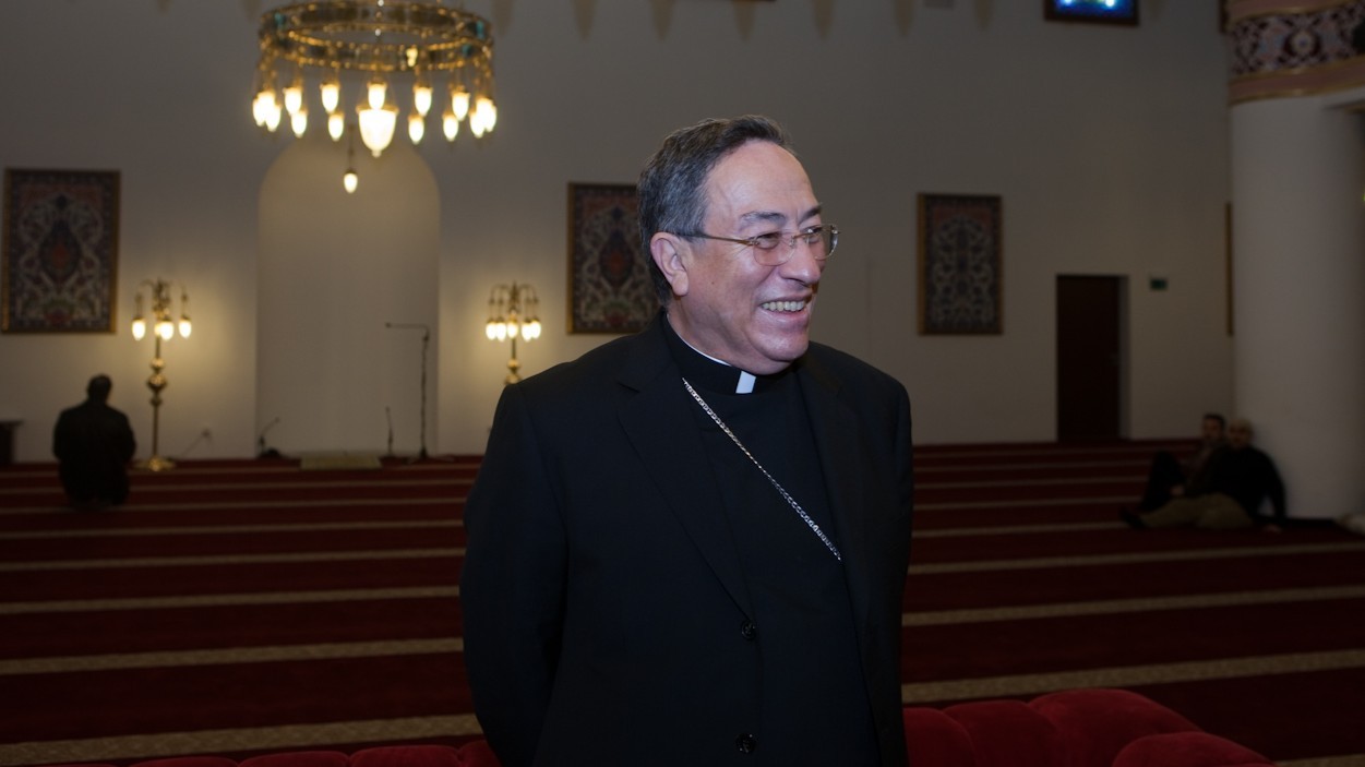 Cardinal Rodríguez Maradiaga, during a trip to Germany, 2010. Wikimedia. Cardinal Rodríguez Maradiaga, during a trip to Germany, 2010. Wikimedia.