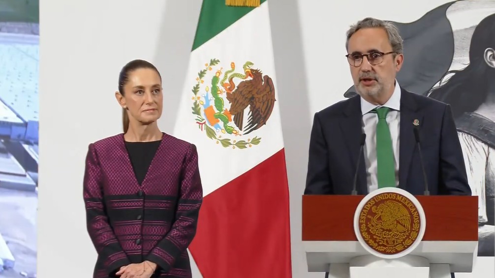 Sheinbaum y Bonachocla, alto cargo de Heineken. Sheinbaum y Bonachocla, alto cargo de Heineken.