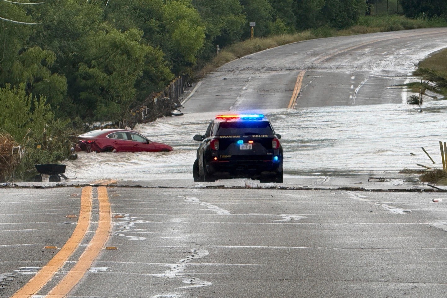 Emergencia sin precedentes en San Antonio, Texas, por inundaciones