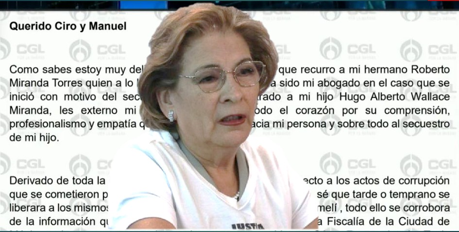 La carta póstuma de Isabel Miranda de Wallace