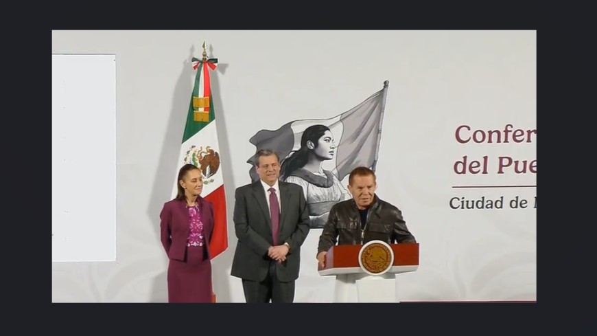 Julio César Chávez en Palacio Nacional, 28 de marzo de 2025. Julio César Chávez en Palacio Nacional, 28 de marzo de 2025.