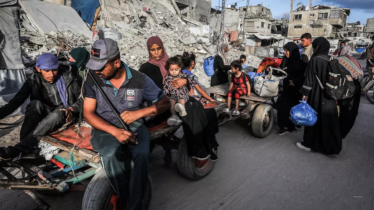Israel impulsa planes para encerrar a todos los palestinos de Gaza
