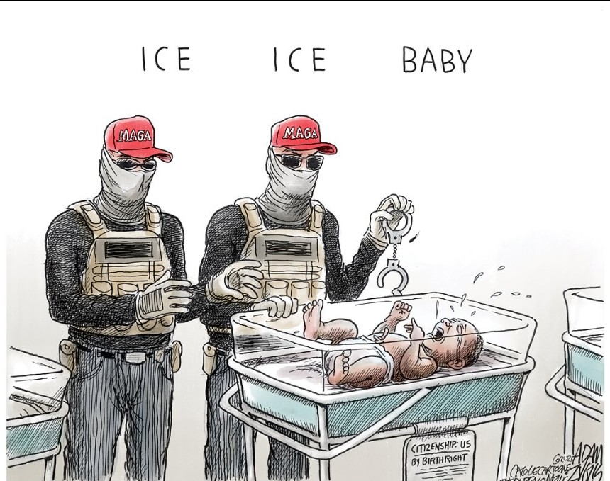 Crédito: Adam Zyglis / The Buffalo News Crédito: Adam Zyglis / The Buffalo News