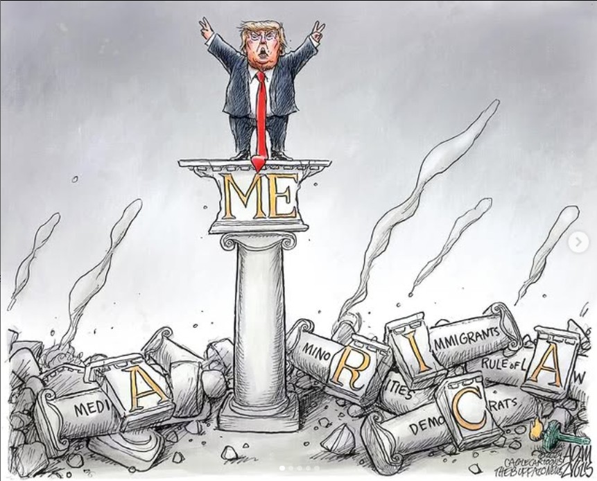 Crédito: Adam Zyglis / The Buffalo News Crédito: Adam Zyglis / The Buffalo News