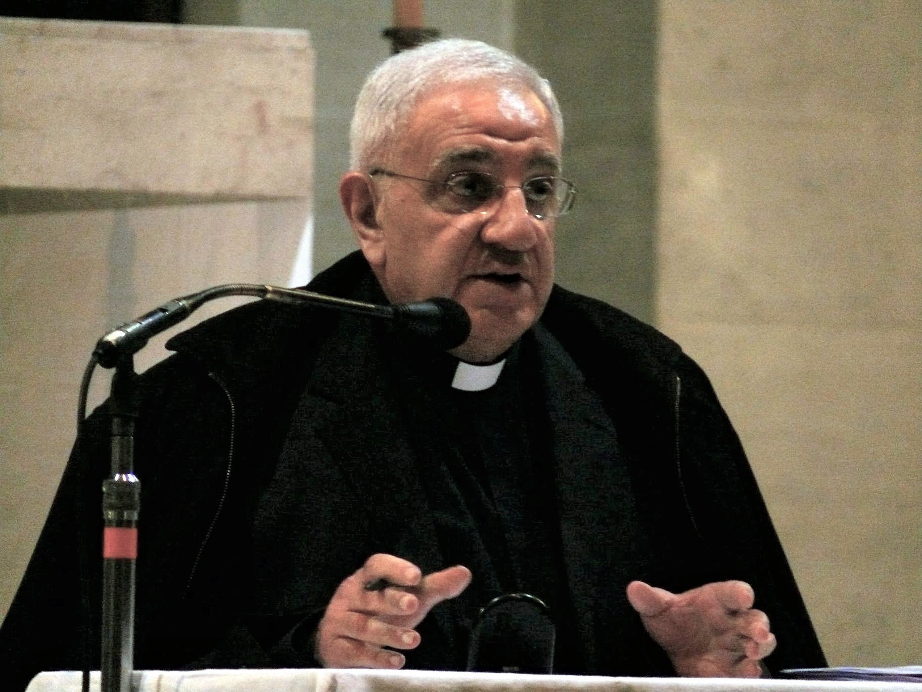 Tony Anatrella en la diócesis de Lille, Francia, 2012. Wikimedia. Tony Anatrella en la diócesis de Lille, Francia, 2012. Wikimedia.