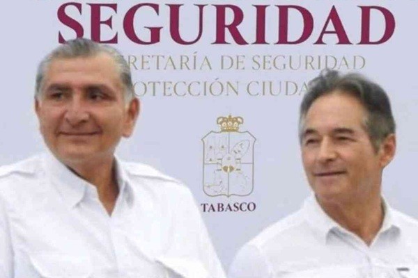 PAN denuncia a Adán Augusto por presuntos nexos con el narcotráfico