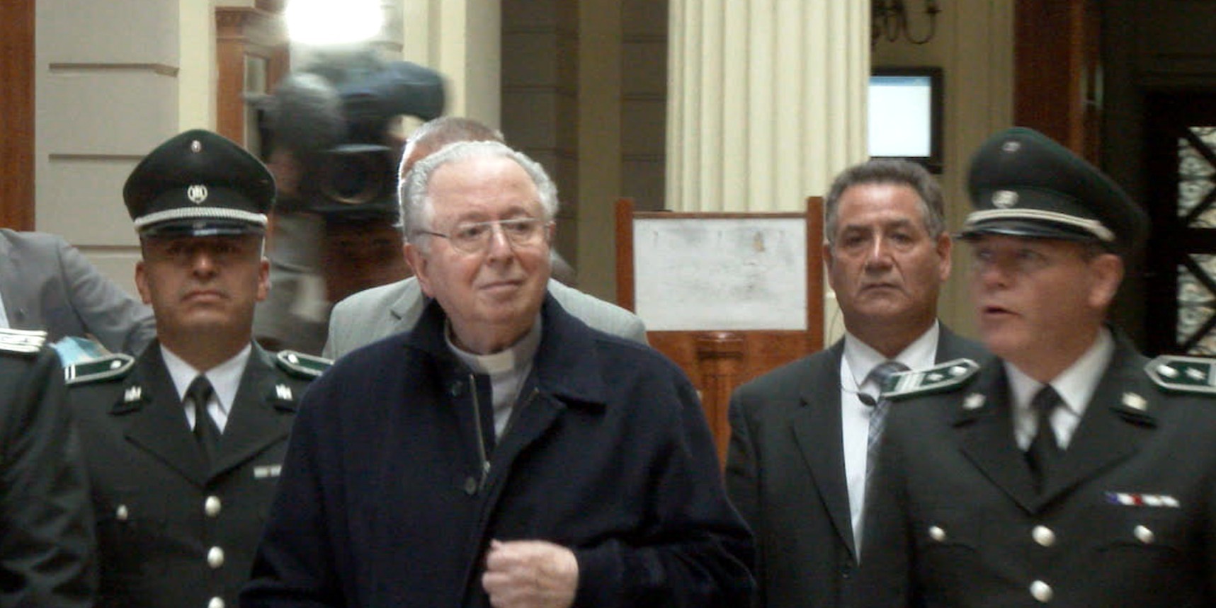 Fernando Karadima, defrocked Catholic priest during his trial in Chile, 2011. Mediabanco Chile @ www.flickr.com/photos/mediabanco/51337889838/in/photostream/. Fernando Karadima, defrocked Catholic priest during his trial in Chile, 2011. Mediabanco Chile @ www.flickr.com/photos/mediabanco/51337889838/in/photostream/.