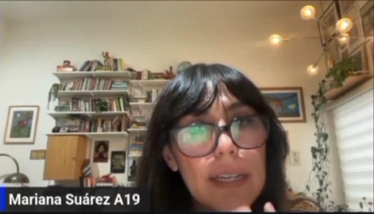 Mariana Suárez, de Artículo 19. Mariana Suárez, de Artículo 19.